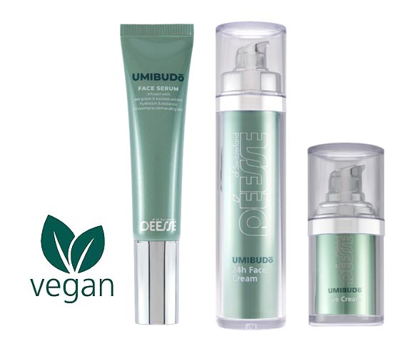 Déesse Umibudo vegane Pflegelinie